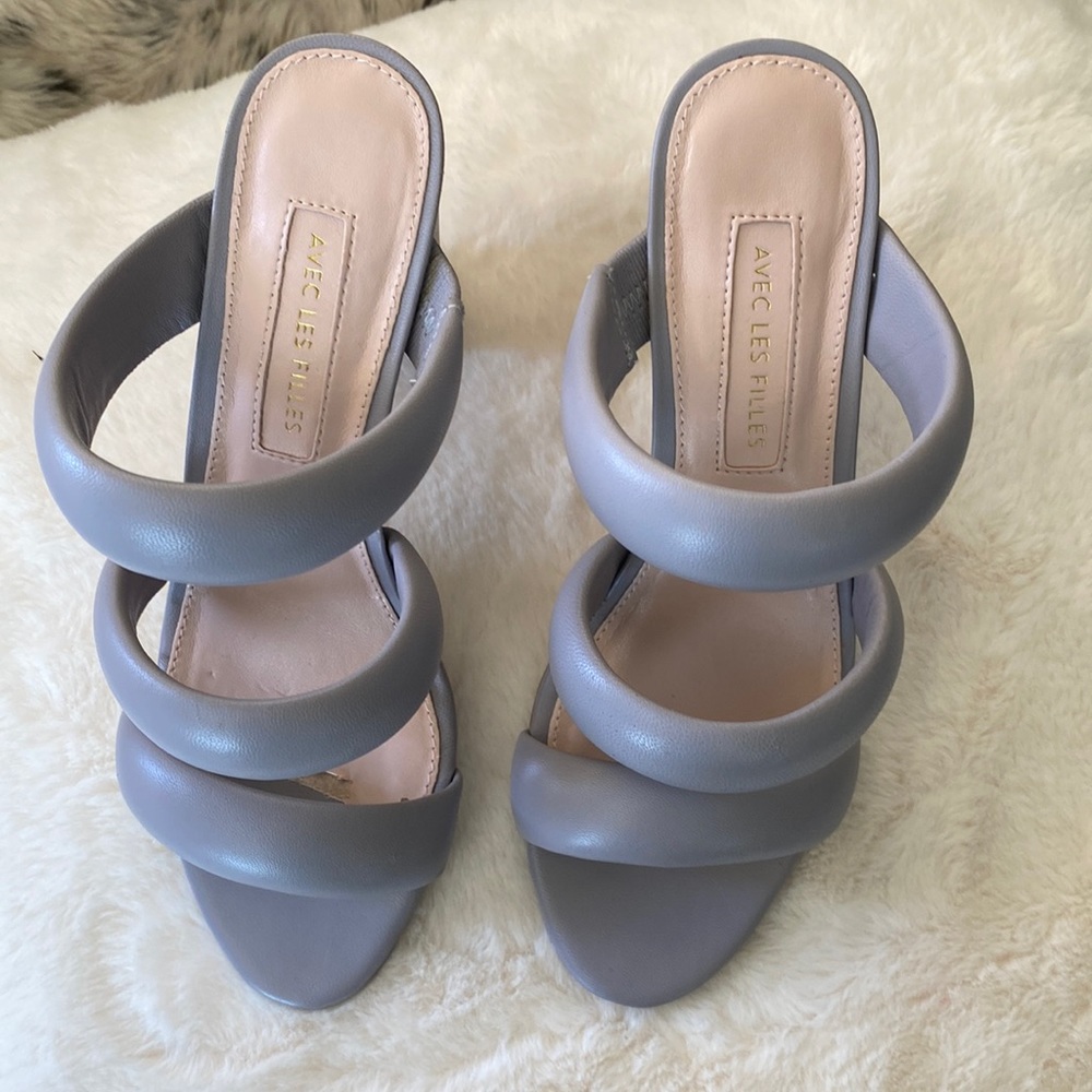 Avec Les Filles Lilac Sandals